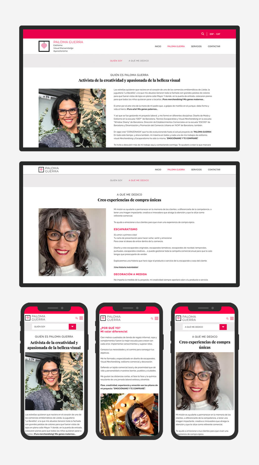 Website Paloma Guerra