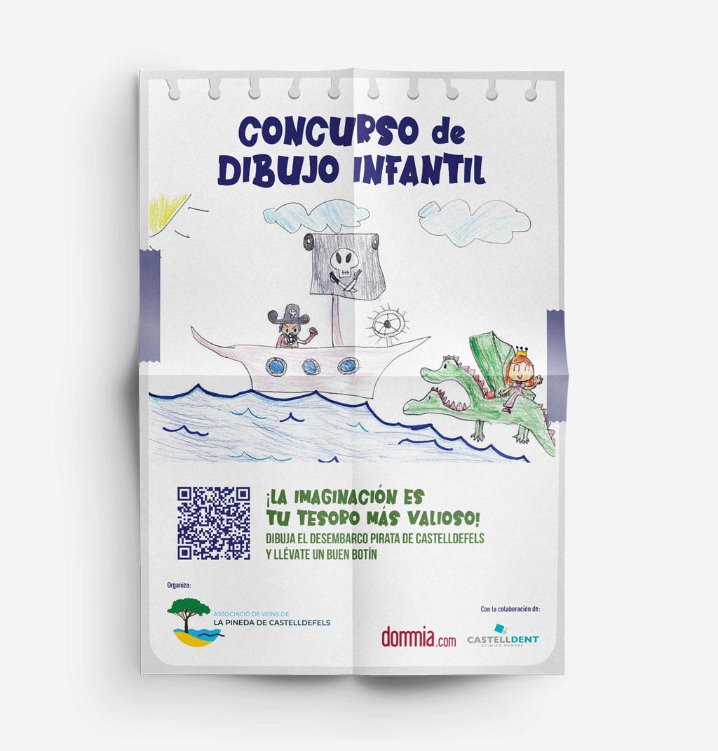Concurso Dibujo Infantil AAVV La Pineda de Castelldefels