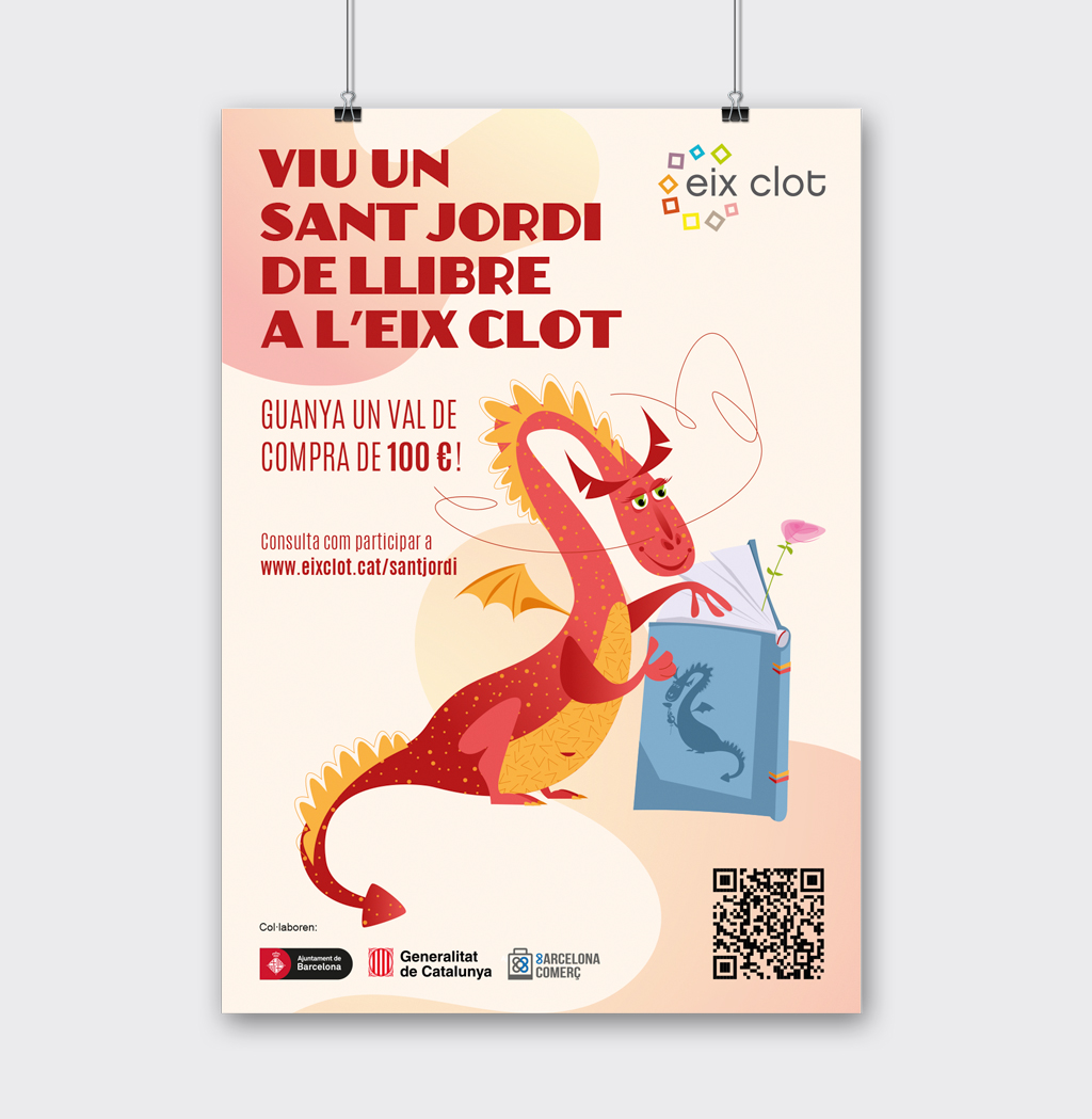 Diada de Sant Jordi - Eix Clot
