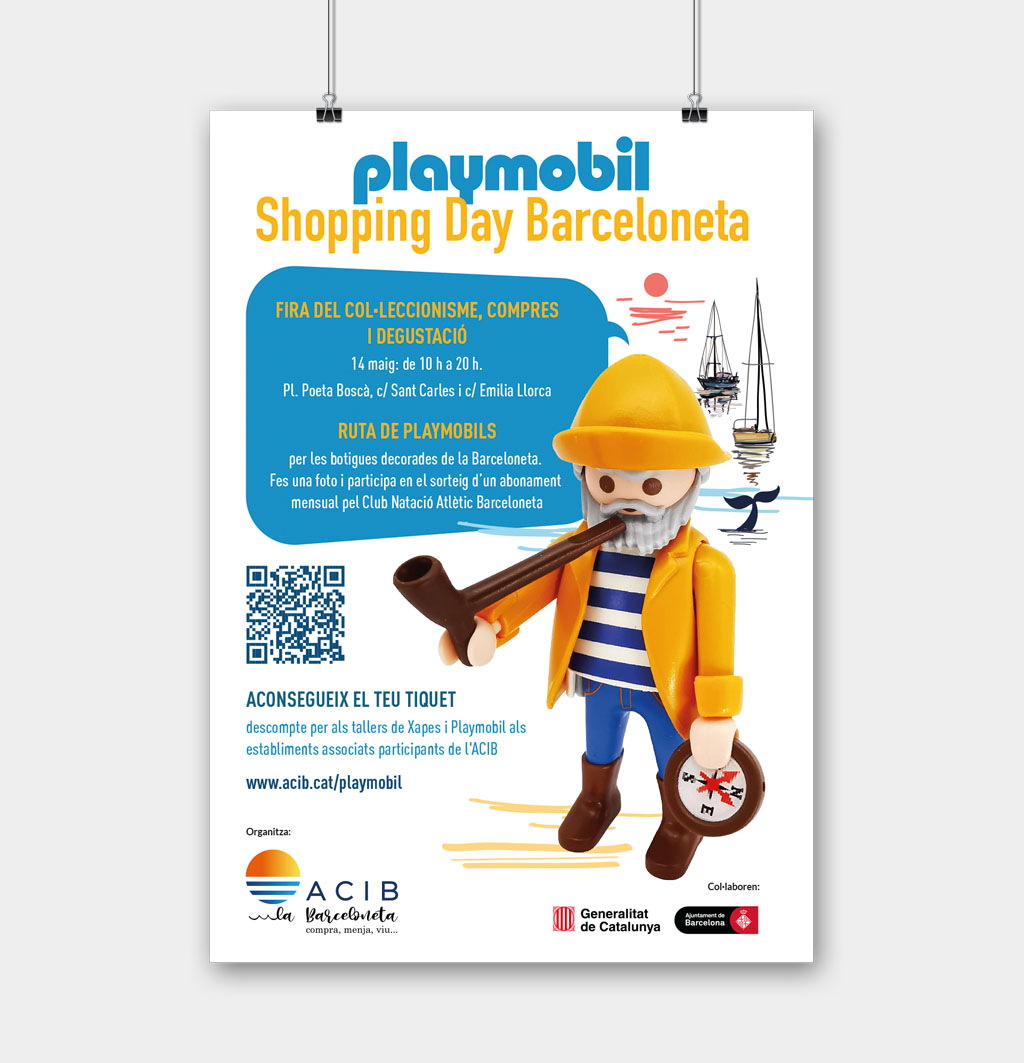 Playmobil Shopping Day Barceloneta