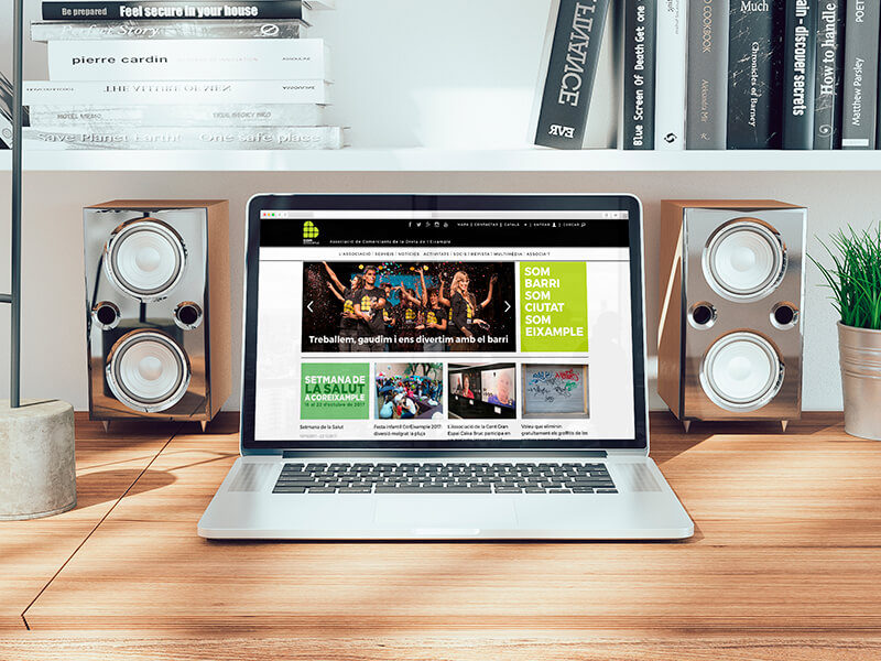 CorEixample estrena página web