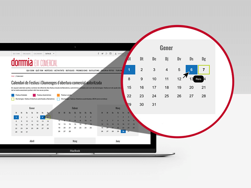 Integración del Calendario de Festivos