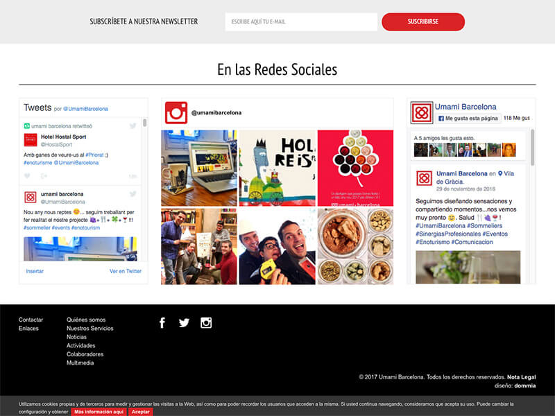Nuevo módulo de integración con redes sociales