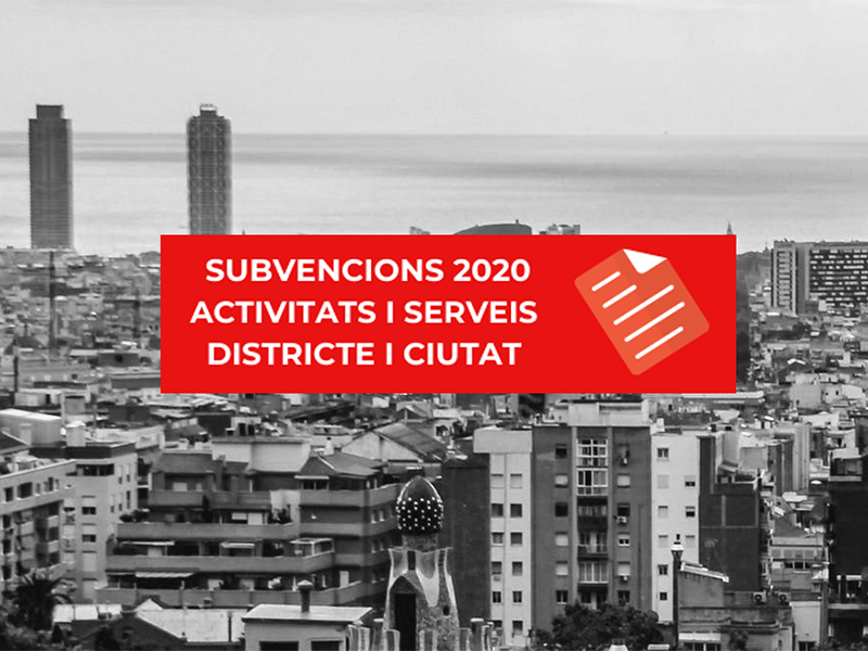 Abierta la convocatoria general de subvenciones de comercio de 2020 - Barcelona