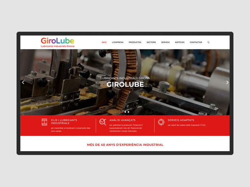 Pàgina Web Girolube