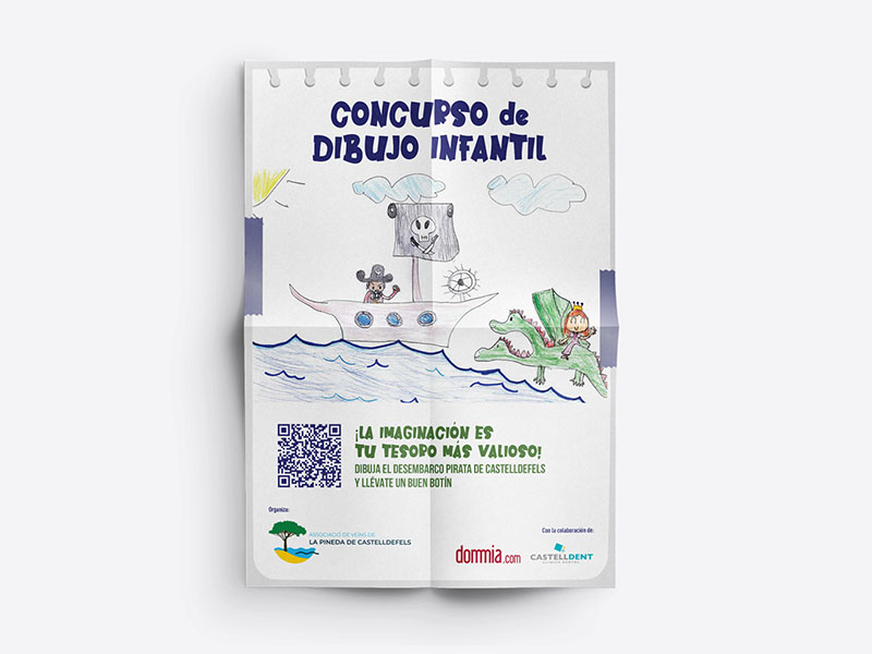 Concurso Dibujo Infantil AAVV La Pineda de Castelldefels