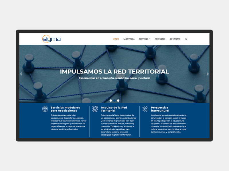 Pgina web Grupo Sigma