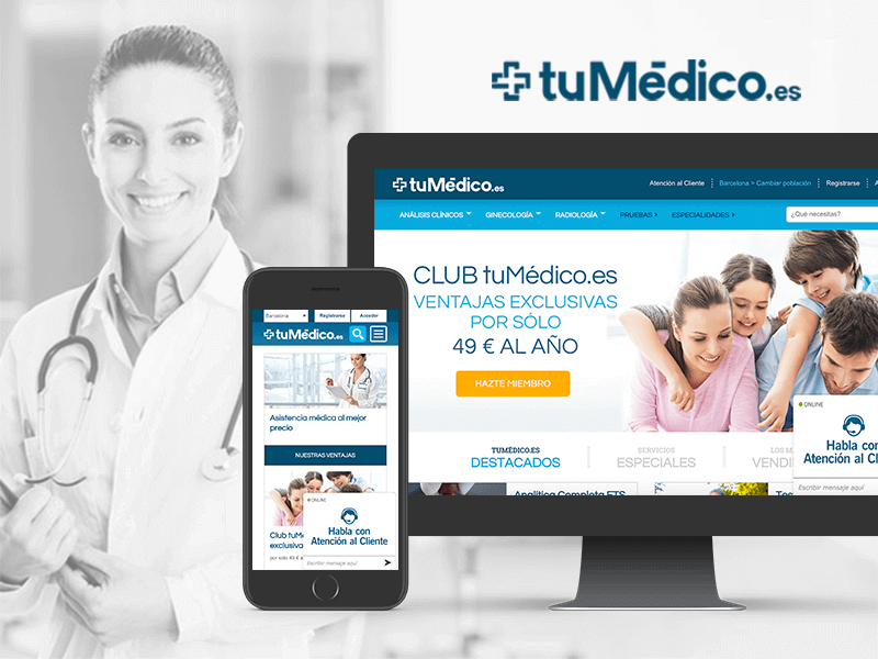 Tienda online tuMédico.es