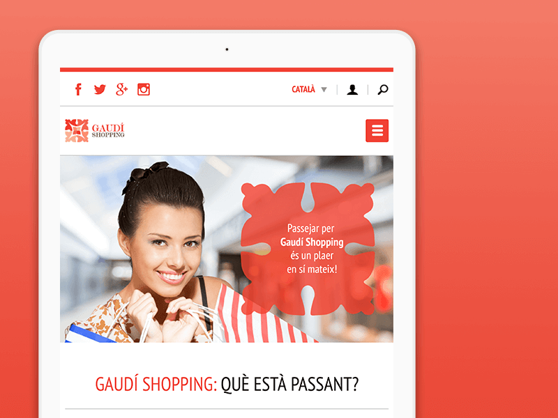 Pgina Web Gaud Shopping