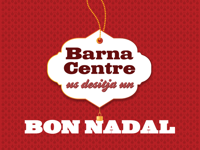 Banderolas Navidad Barna Centre 2013